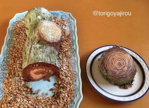 木 ブッシュドノエル リアル 見た目