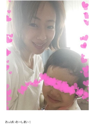 井上和香　長女　断乳