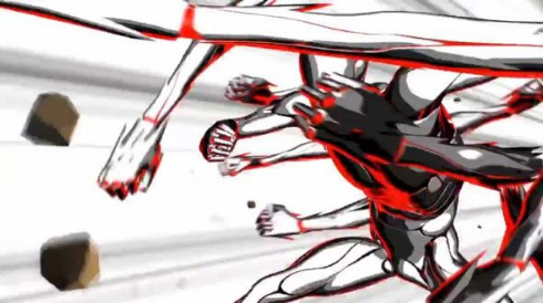 3D アニメーション ジョジョ 承太郎 オラオラ 動画 スタンド