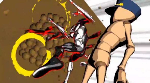 3D アニメーション ジョジョ 承太郎 オラオラ 動画 スタンド