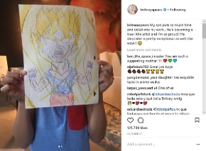 ブリトニー・スピアーズ　ドラゴンボール　孫悟空