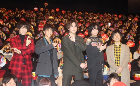 「仮面ライダー平成ジェネレーションズFINAL ビルド＆エグゼイドwithレジェンドライダー」ヒット御礼舞台あいさつ