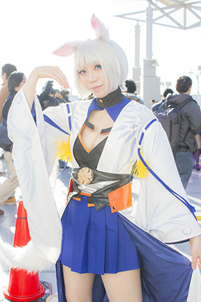 コミックマーケット93　C93　コスプレ　コスプレイヤー　アズールレーン　加賀
