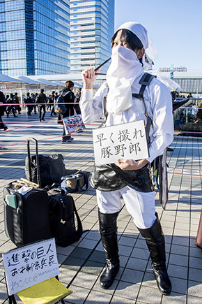 コミックマーケット93　C93　コスプレ　コスプレイヤー　進撃の巨人　リヴァイ兵長