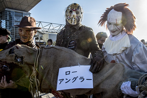 コミックマーケット93　C93　コスプレ　コスプレイヤー　ジェイソン　ホラー映画