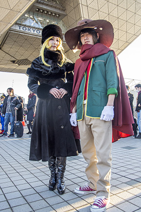 コミックマーケット93　C93　コスプレ　コスプレイヤー　銀河鉄道999　メーテル　鉄郎