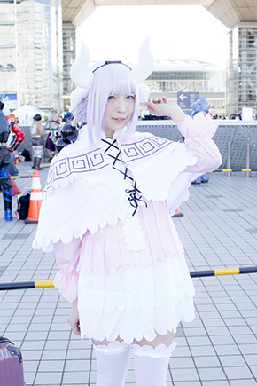 コミックマーケット93　C93　コスプレ　コスプレイヤー　小林さんちのメイドラゴン　カンナカムイ