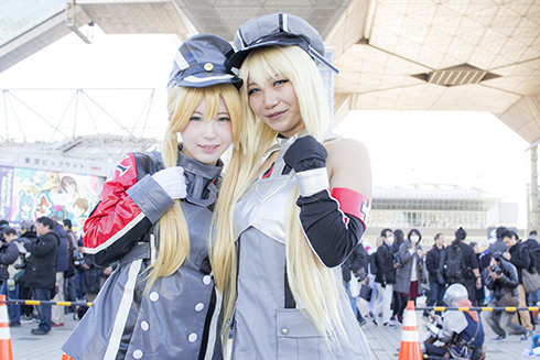 コミックマーケット93　C93　コスプレ　コスプレイヤー プリンツ・オイゲン　ビスマルク　艦隊これくしょん