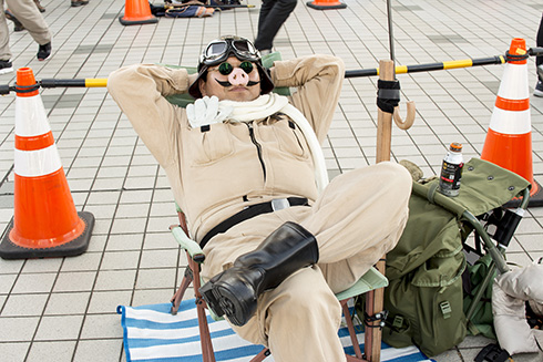 コミックマーケット93　C93　コスプレ　コスプレイヤー　紅の豚　ポルコ・ロッソ