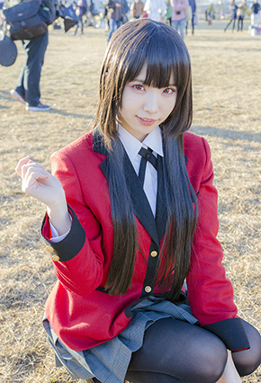 コミックマーケット93　C93　コスプレ　コスプレイヤー　えなこ　賭ケグルイ　蛇喰夢子