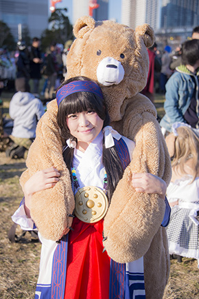 コミックマーケット93　C93　コスプレ　コスプレイヤー　くまみこ　マチ　ナツ