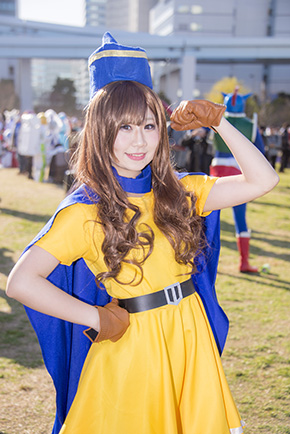 コミックマーケット93　C93　コスプレ　コスプレイヤー　ドラゴンクエストIV　アリーナ姫