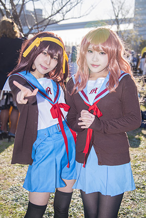 コミックマーケット93　C93　コスプレ　コスプレイヤー　涼宮ハルヒの憂鬱　涼宮ハルヒ　朝比奈みくる