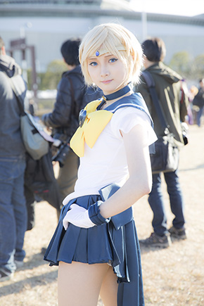 コミックマーケット93　C93　コスプレ　コスプレイヤー　美少女戦士セーラームーン　セーラーウラヌス