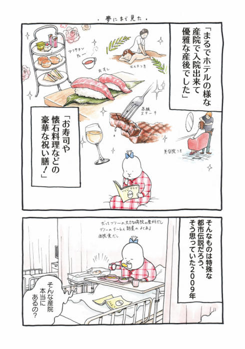 ホテルのような産院で出産01