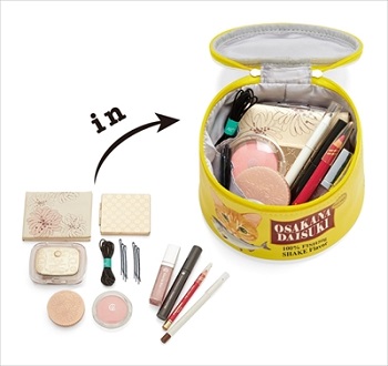 フェリシモ猫部・お魚猫缶ポーチ