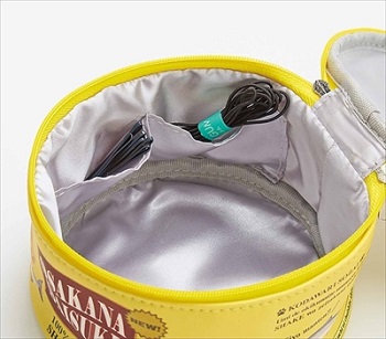 フェリシモ猫部・お魚猫缶ポーチ