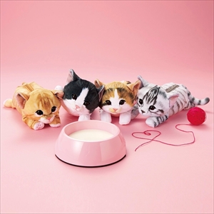 フェリシモ猫部・お魚猫缶ポーチ