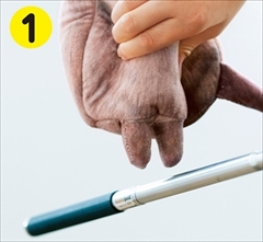 クアッカワラビークリップポーチ