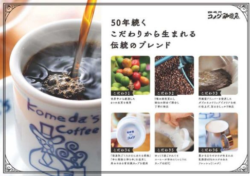 コメダ珈琲店 50周年記念 おかわり 半額