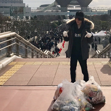 コミケ ごみ拾い 伊藤新