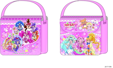 映画 プリキュアスーパースターズ クローバーをさがそう！おさんぽバッグ 特典つき前売券 ピンク