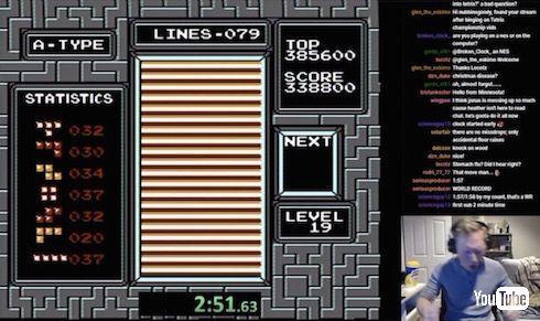 テトリス 世界記録 RTA