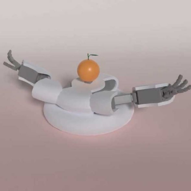 鏡開き 3D 変形