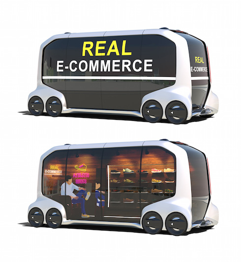 e-Palette トヨタ 自動運転 CES2018