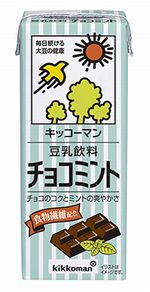 豆乳　キッコーマン　チョコミント　ココナッツ　シナモン