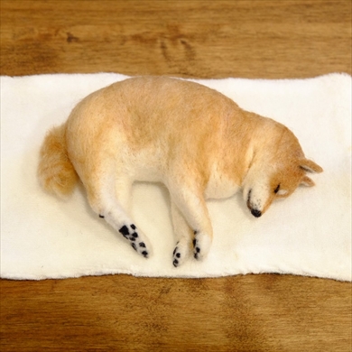 羊毛フェルト 柴犬