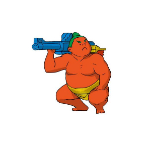 THE 相撲ウォリアーズ 力士 武装 カプセルトイ フィギュア