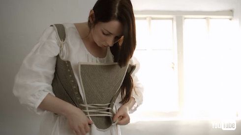 18世紀 働く女性 ファッション 資料