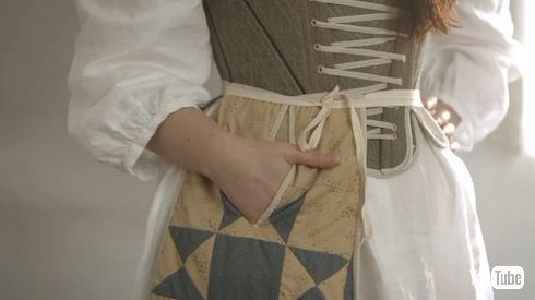 18世紀 働く女性 ファッション 資料