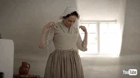 18世紀 働く女性 ファッション 資料