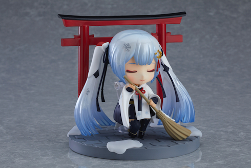 雪ミク 2018 タンチョウ巫女 ねんどろいど figma ワンフェス2018w