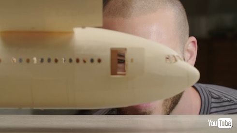 ボーイング777 ペーパークラフト 紙技