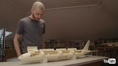 ボーイング777 ペーパークラフト 紙技