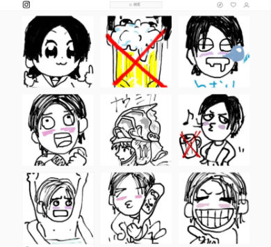 ポプテピピック　GLAY　TERU　イラスト　テレビアニメ　大川ぶくぶ　竹書房