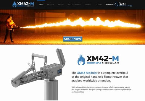 一般　家庭　火炎放射器　XM42-