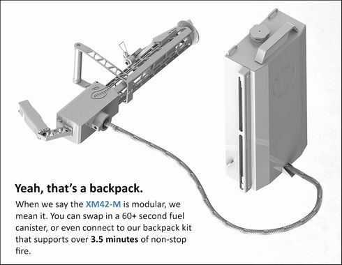 一般　家庭　火炎放射器　XM42-