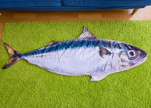 鯖 クッショ 巨大 180センチ ヴィレッジヴァンガード