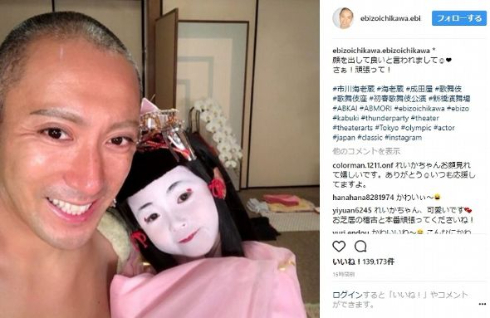 市川海老蔵 娘 顔 堀越麗禾 小林麻央