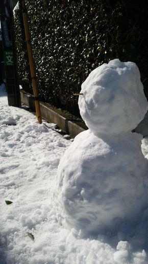 雪まつり　東京　都心　雪だるま　雪像　オブジェ　かまくら　2018