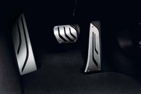 ステンレス・ペダル&フットレスト