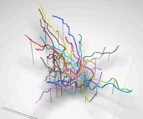 東京メトロ　ガシャポン　バンダイ　カプセルトイ　地下鉄