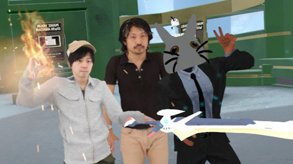 実写アバターでVRオフ会