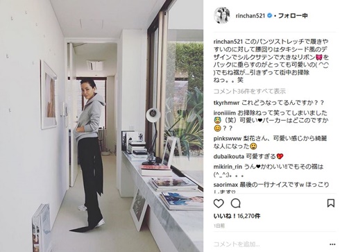 梨花　モデル　ブログ