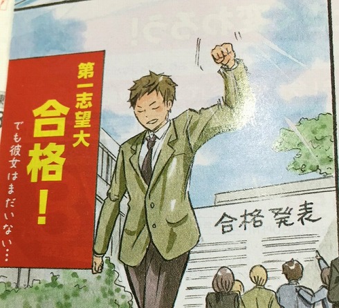 進研ゼミのマンガ