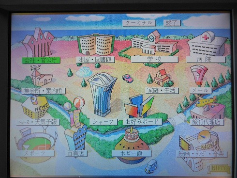 ワープロでインターネットをやってみた